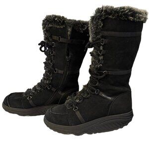 *SOLD* Size 8.5 Skechers Women’s Elasticity Shape-Up Black Boot